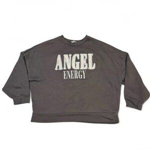 Gray Womens Angel Sweater